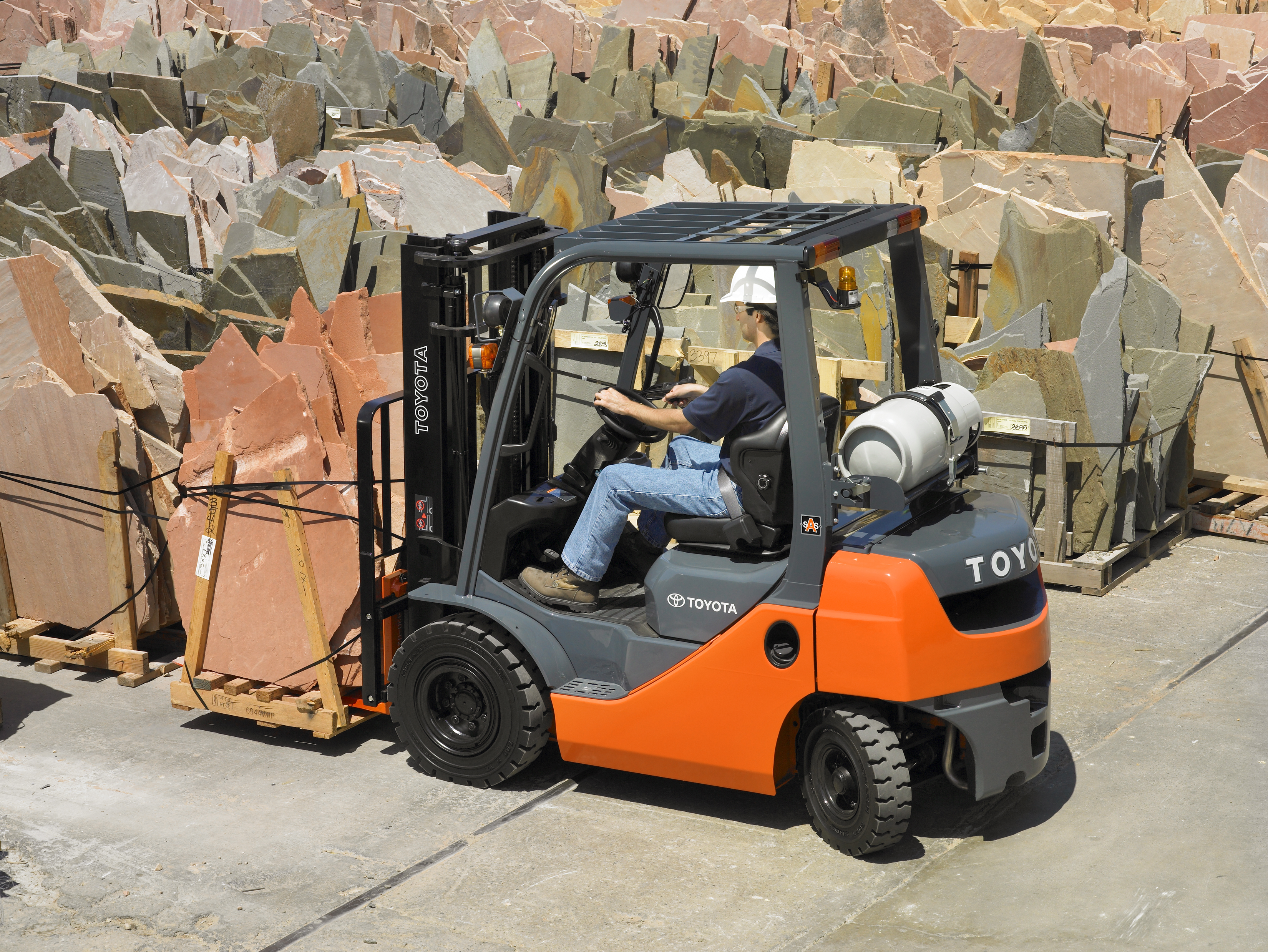 TOYOTA 8FG/8FD 1t Forklift Product Information | AB Equipment