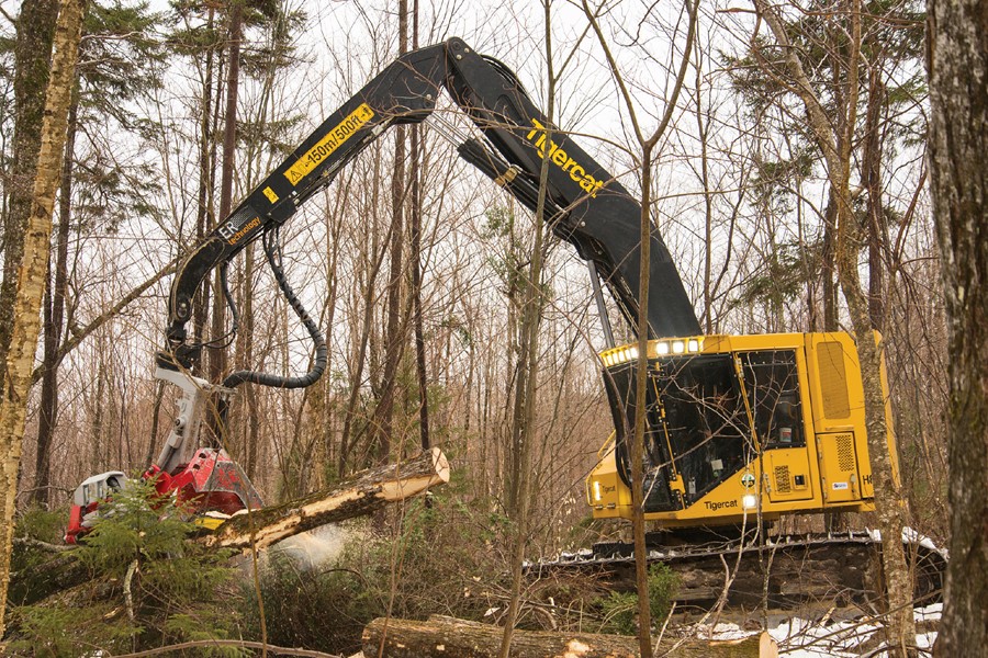 Tigercat H822 Harvester 575X375