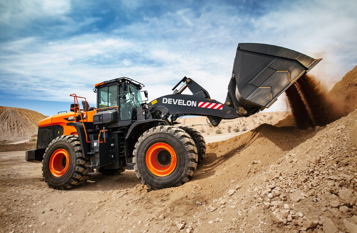 Develon Dl580 operating in NZ