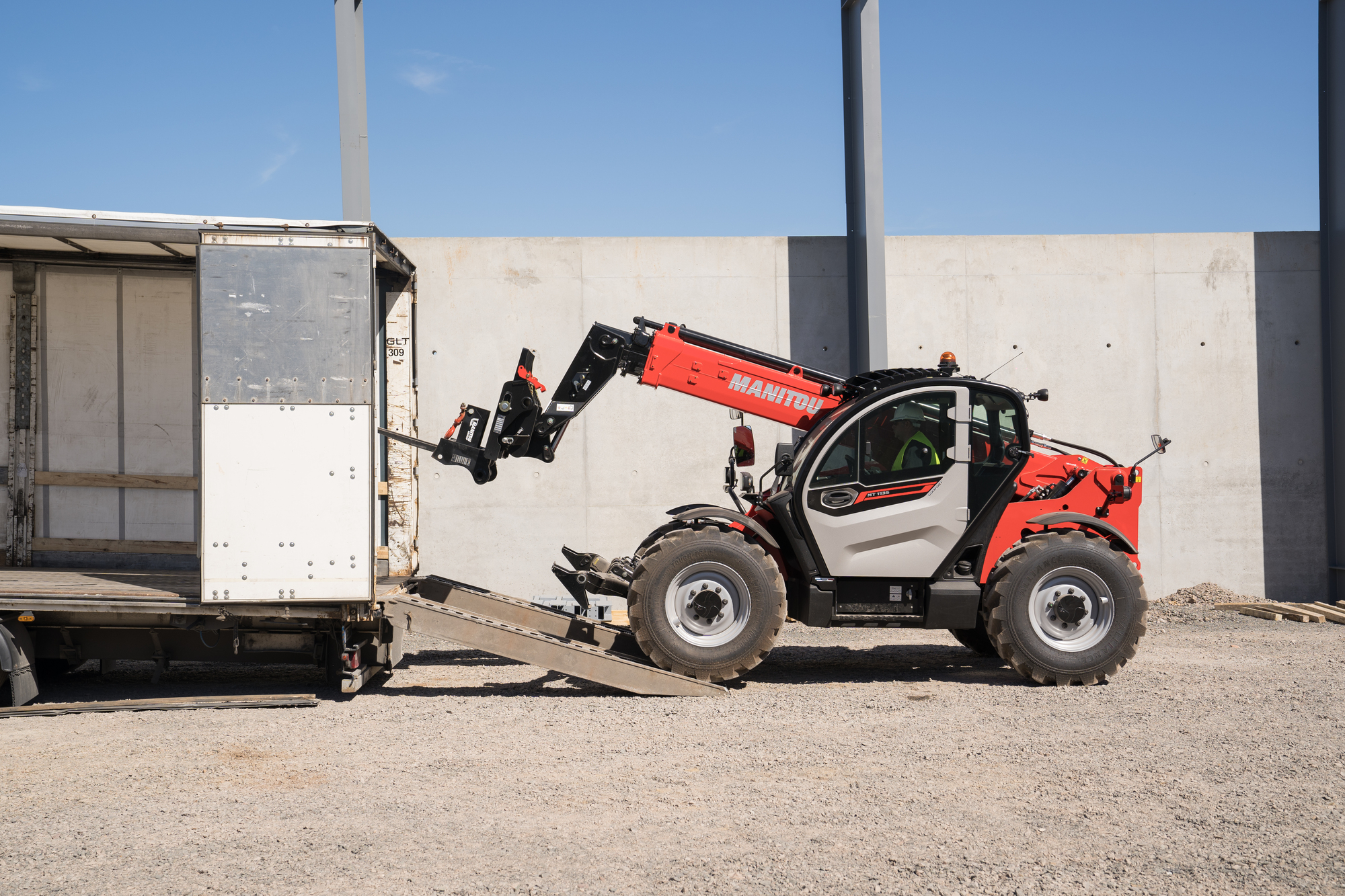 Application Construction Telehandler Mt 1135 Manitou 079
