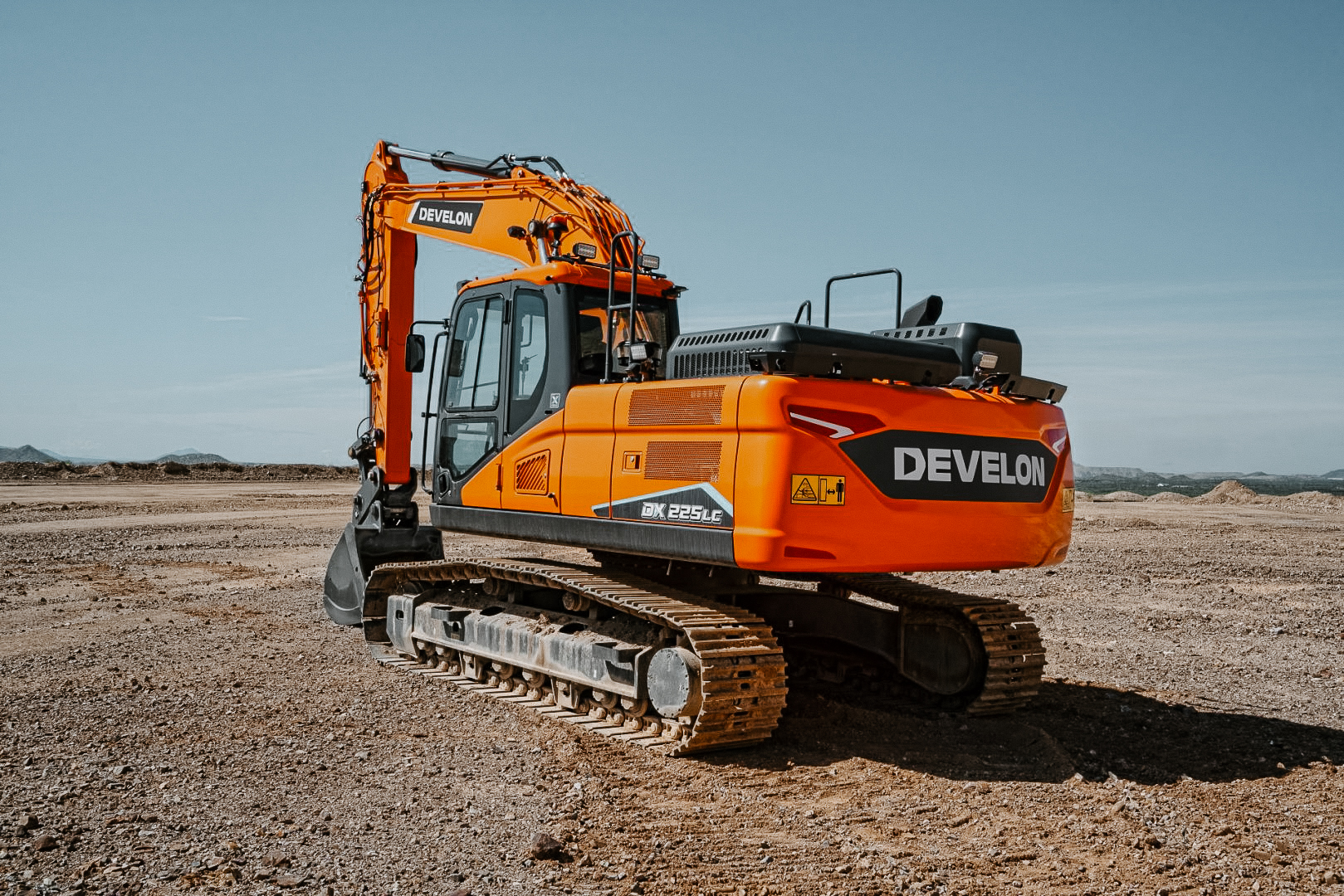 DEVELON DX225LC excavator in NZ