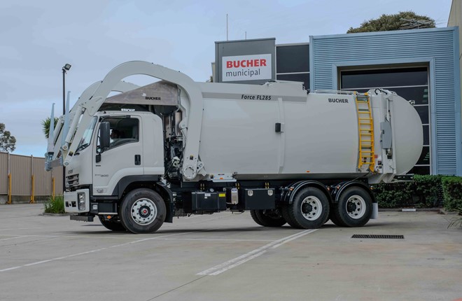 Isuzu FVY 240 300 X Bucher Force 285 19Lores